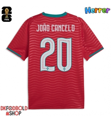 Portugal Joao Cancelo #20 Hjemmebanetrøje VM 2026 Kort ærmer